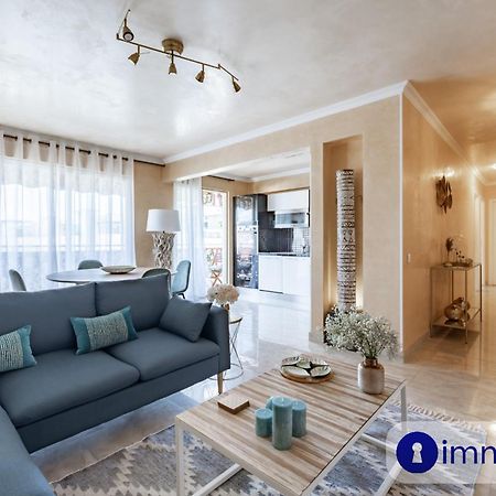 Air-Conditioned Apartment With Terrace Sea View Nice Dış mekan fotoğraf