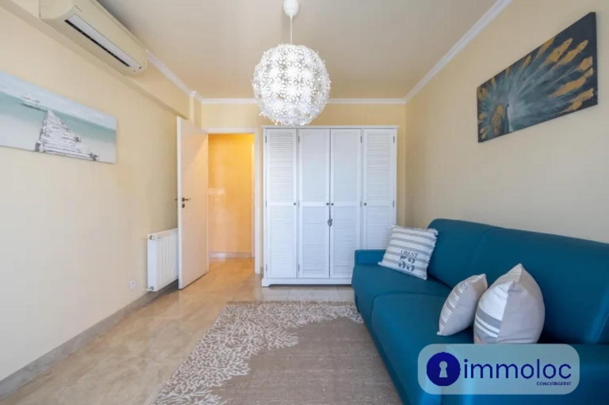 Air-Conditioned Apartment With Terrace Sea View Nice Dış mekan fotoğraf